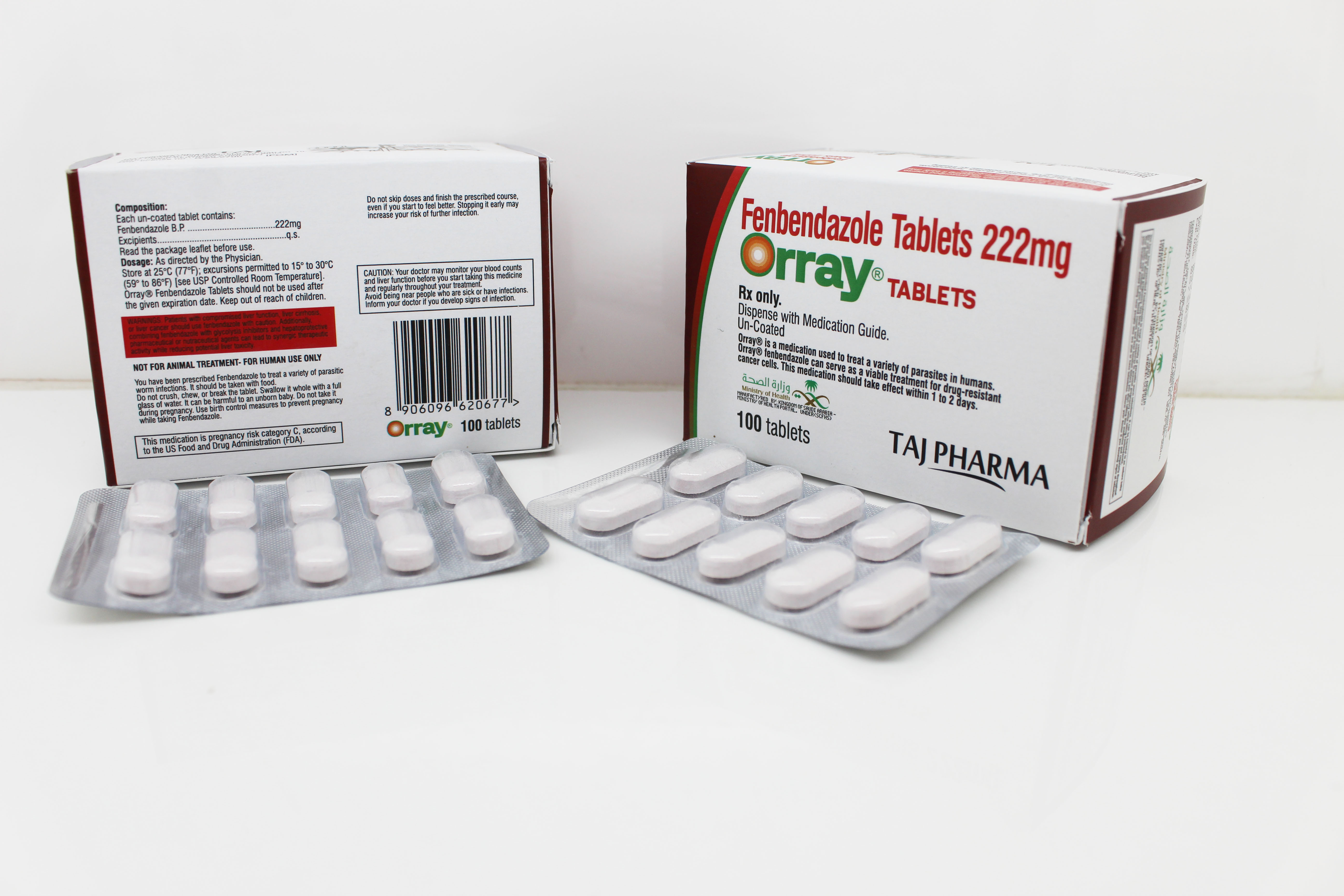 Fenbendazole Tablets 222mg - Fenbendazole Tablets 222mg At Best Price In Mumbai manufactured by Taj Pharma India for global export